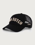 Von Dutch шапка с козирка от памучна материя черна VD/0/CAS2/BUCKL/NR