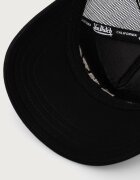 Von Dutch шапка с козирка от памучна материя черна VD/0/CAS2/BUCKL/NR