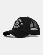 Von Dutch Шапка с козирка в черно VD/0/CAS1/BIK