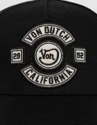 Von Dutch Шапка с козирка в черно VD/0/CAS1/BIK