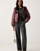 Weekend Max Mara блуза с дълги ръкави дамска с вълна WKDPATTO сива 2625946022600