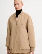 Weekend Max Mara Бомбър яке с вълна ADORNI