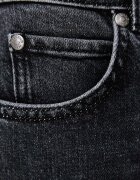 Weekend Max Mara дънки straight дамски WKDLINCE черни 2625186012600