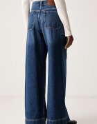 Weekend Max Mara дънки wide leg дамски WKDCIRO тъмносини 2625186032600