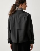 Weekend Max Mara къс шлифер дамски WKDBOERO черен 2625026011600