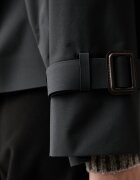 Weekend Max Mara къс шлифер дамски WKDBOERO черен 2625026011600