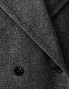 Weekend Max Mara палто дамско от вълна WKDALPE сиво 2625086032600