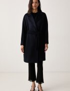 Weekend Max Mara палто дамско от вълна WKDPEDALE тъмносиньо 2625016092600