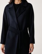 Weekend Max Mara палто дамско от вълна WKDPEDALE тъмносиньо 2625016092600
