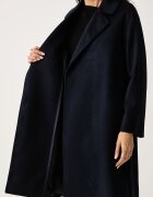 Weekend Max Mara палто дамско от вълна WKDPEDALE тъмносиньо 2625016092600