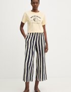 Weekend Max Mara Памучна тениска BORA дамска в жълто 2615971042600