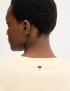 Weekend Max Mara Памучна тениска BORA дамска в жълто 2615971042600