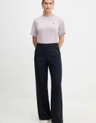Weekend Max Mara Памучна тениска VENACO дамска в лилаво 2615971031600