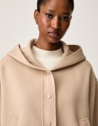 Weekend Max Mara преходно яке дамско с вълна WKDRIDENTE бежово 2625086041600
