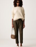 Weekend Max Mara пуловер дамски от вълна WKDSIBARI бежов 2625366212600
