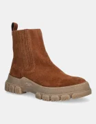 Weekend Max Mara Велурени боти челси Genepi