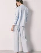 women'secret Пижама от две части дамска синя 3133520