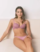women'secret Сутиен в розово от дантела с изчистен дизайн 4022574.576.577