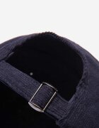 Wood Wood Джинсова шапка с козирка Low profile corduroy cap в тъмносиньо с изчистен дизайн 12130810.9016