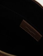 Zadig&Voltaire чанта crossbody дамска от велур JIM кафява LWBA04416