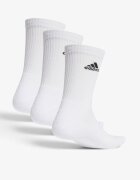 adidas 3 Packs Cushioned Crew White