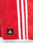 adidas 3-Stripes Swim Shorts Red