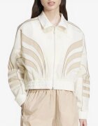 adidas Atlanta Cut Line Loose Nylon Track Top White