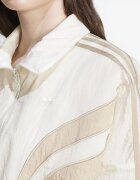 adidas Atlanta Cut Line Loose Nylon Track Top White