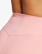 adidas Optimé 4-Inch Raw Cut Hem Leggings Pink
