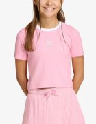 adidas Originals Girls Tight Mini Rib Short Tее Pink