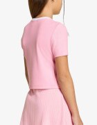 adidas Originals Girls Tight Mini Rib Short Tее Pink