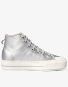 adidas Originals Nizza Platform Mid Shoes Silver