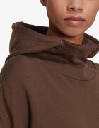 adidas Sportswear Studio Lounge Cropped Hoodie Brown