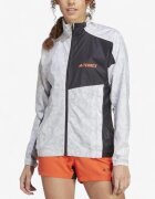 adidas Terrex Trail Running Wind Jacket White/Grey