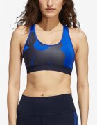 adidas x Marimekko Believe This Medium-Support Bra Blue