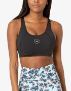 adidas x Stella McCartney TruePurpose Medium Sports Bra Black