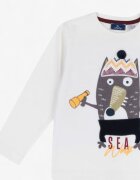 Chicco Boys Sea Wolf Blouse White