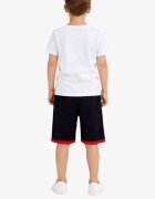 Chicco Boys Shorts And Tee Set White/Black