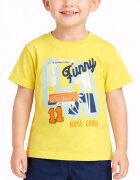 Chicco Boys Tee Medium Yellow