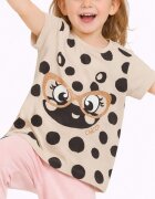 Chicco Girls Knitted Tee Light Natural