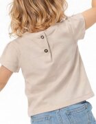 Chicco Girls Knitted Tee Light Natural