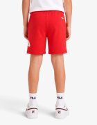 Fila Lobez Graphic Logo Shorts Red