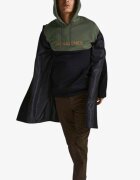JACK&JONES Colourblock Logo Hoodie Green