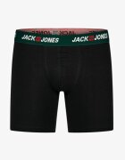 JACK&JONES Jaccorp Logo Boxer Briefs All Black 6 Pack