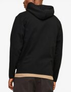 JACK&JONES Jcofusion Sweat Zip Hood Noos Black
