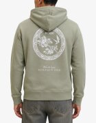 JACK&JONES Jjedetroit Sweat Hood Styd AW25 Gray