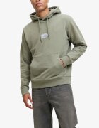 JACK&JONES Jjedetroit Sweat Hood Styd AW25 Gray