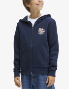 JACK&JONES Jjelogo Sweat Ziphood 2Col Noos JNR Navy