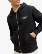 JACK&JONES JJesoho Sweat Zip Hood Noos Black