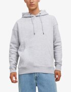 JACK&JONES Jjester Basic Sweat Hood Noos Light Grey Melange